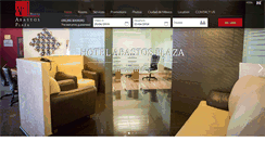 Desktop Screenshot of hotelabastosplaza.com.mx